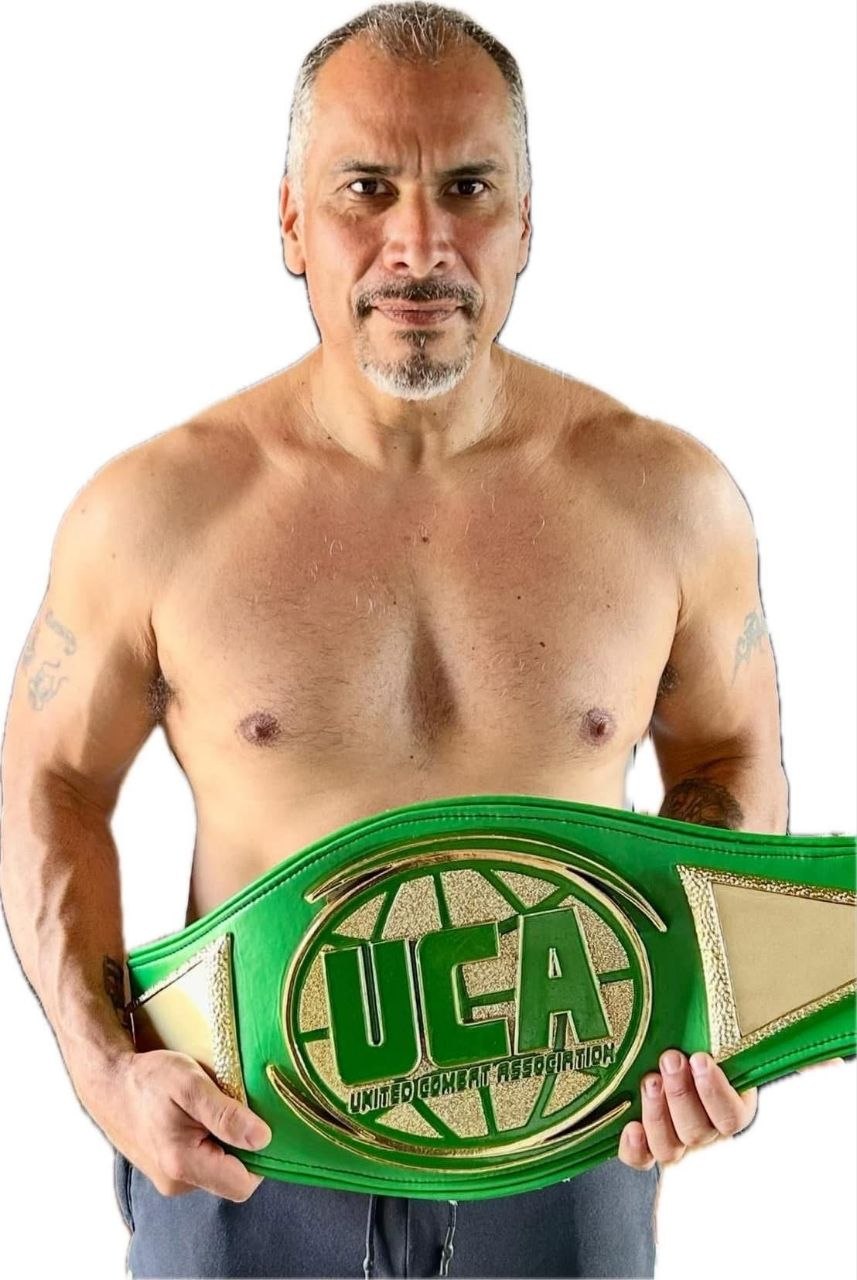 Adan Castillo — champion in the ring